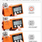 VEVOR Digital Crane Scale, 1100 lbs/500 kg Max Capacity, Heavy Duty Industrial Hanging Scale with Cast Aluminum Case & LCD Display, 0.2 lbs Division & 3 Unit Switch, Auto-Off Setting for Garage