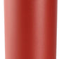 koodee Coffee Tumbler 20 oz Stainless Steel Double Wall Vacuum Insulated Skinny Tumbler with Lid and Straw, Beach Cup for Women and Girls(Canyon Red)