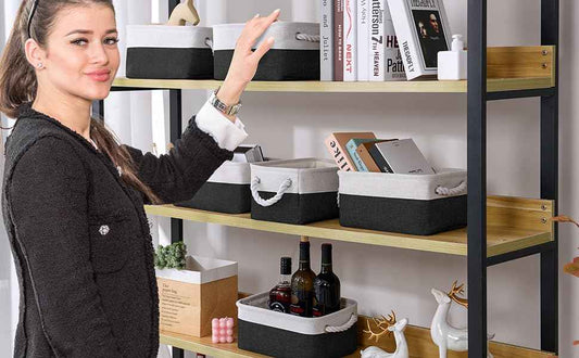 Storage Bins for Shelves