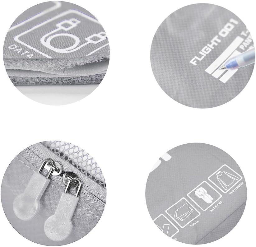 Packing Cubes Set Travel Luggage Organizers Suitcase Lightweight Accessories - Roamly