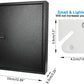 KYODOLED 100Keys Key Cabinet Organizer, Key Lock Box Wall Mount with Code, Large Keys Storage Combination Lock Box,17"x 12.99" x 3.26" (Black,100 Key)