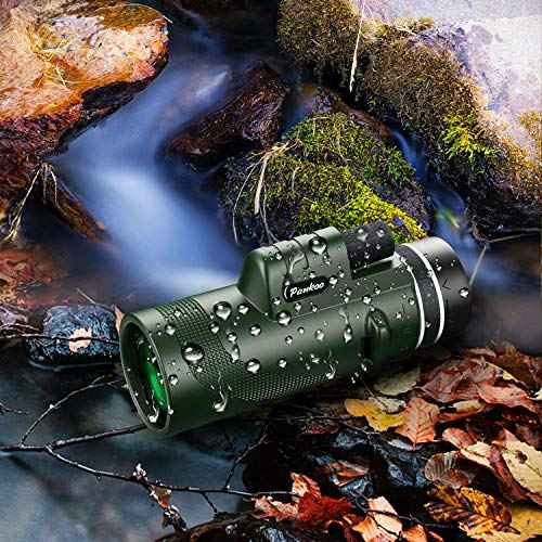 40x60 HD High Power Adult Monocular with Tripod and Smartphone Adapter