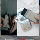 Slim Wallet for Men and Women,Pop Up Credit Card Wallet Metal Minimalist Cards Holder with Money Pocket,Small Ultralight Aluminum RFID Blocking Wallets 6-12 Card Capacity,Grey
