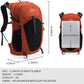 Hiking Hydration Backpack with 3l Water Bladder for Women and Men 25L Water Backpack for Hiking, Cycling, Climbing, Camping