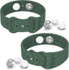 Motion Sickness Bracelets Sea Sickness Wristbands for Motion Sickness/Morning Sickness/Pregnancy Nausea Anti Nausea Bands Acupressure Wristband Motion Sickness Bands (1 Pair Pine Green