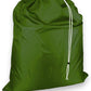 Laundry Bag with Locking Closure Drawstring – Extra Large Heavy Duty 100% Nylon, Large & Foldable Clothes Sack – Lightweight Dirty Laundry Organizer for Travel, Dorm, Gym – L 40" x H 50" (ARMY GREEN)