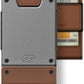PROOF Wallet | Slim Minimalist Wallets for Men | Leather & Metal | RFID Wallet | Front/Back Pocket | Gift Box | Veteran Owned