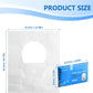 Toilet Seat Covers (60 pack), XL Flushable and Biodegradable Paper Cover Disposable for Adult and Kids’ Potty Training, Great for Airplane, Travel Seats, Public Restroom and Camping