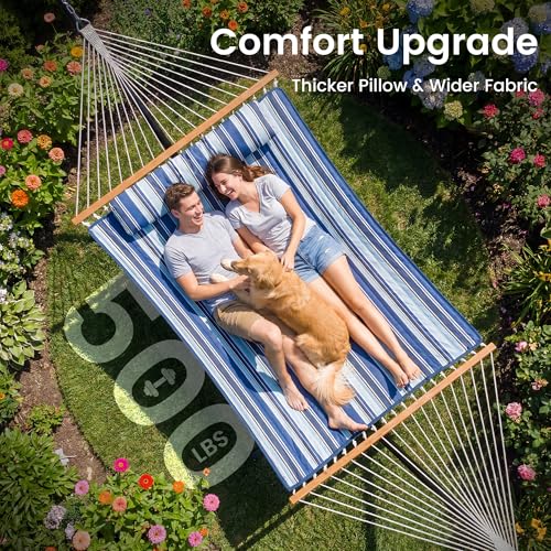 2 Person Double Hammock with Stand