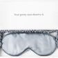Silk Sleep Mask Light Blocking Luxury 19mm Silk Eye Mask 100% Mulberry Eye Cover Blindfold Ultra Soft Light and Comfy Anti Aging Skin Care with Travel Bag Gift Package