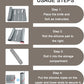 Utensil Box, Tableware Silicone Portable Box Silverware mat, Suitable for Kitchen Utensils, Portable Outdoor Camping Spoon Fork Utensils Storage mat (Gray)