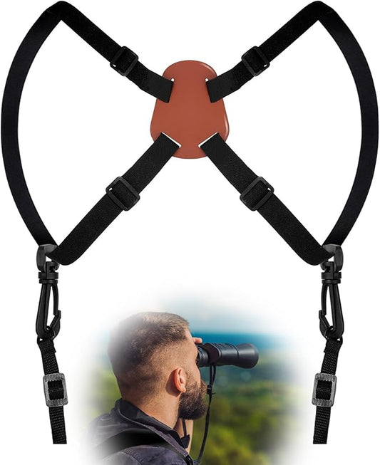 Binocular Harness Strap,Suitable for People of All Body Types, Universal Fitting Strap,Designed to Connect Different Types of Telescopes,Cameras, Rangefinders