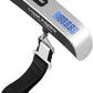 travel inspira Luggage Scale, Portable Digital Hanging Baggage Scale for Travel, Suitcase Weight Scale with Rubber Paint, 110 Pounds, Battery Included