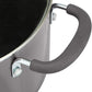 Amazon Basics Aluminum 12-Piece Cookware Set, Gray - Pots, Pans and Utensils