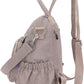 MINTEGRA Women Shoulder Backpack Multi-Pocket Nylon Purse Large Capacity Waterproof Casual Daypack