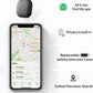 Air Tags-4 Pack Bluetooth Item Finders Work for Apple Find My APP(iOS Only) Tracker Tags for Keys, Luggage, Backpack, Airtags with Lanyard (4)