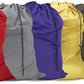 Extra Large Laundry Bag 6 Pack, Varied Colors, Travel Laundry Bags with Drawstring Closure, 30"x40", for college, dorm and apartment dwellers (6PCS)