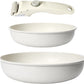 GiPP Non Stick Frying Pans Set Removable Handle, Oven Safe Nonstick Fry Pan Skillets with Detachable Handle, Granite Coating Healthy Cooking Compatible with All Stovetops, PFOA Free, RV Cookware set