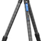 Leofoto Professional Camera Tripod, 63.4" Compact Carbon Fiber Tripod for DSLR Video Camcorder, 3 Leg Sections, 360° Ball Head, Max Load 20KG/44Lb (LS-323CX+LH-40LR)