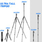 Fotopro 78" Camera Tripod, Aluminum Compact Travel Tripod and Monopod with 360° Ball Head Quick Release Plate, Professional Camera Tripod for DSLR, Load up 17.63lbs