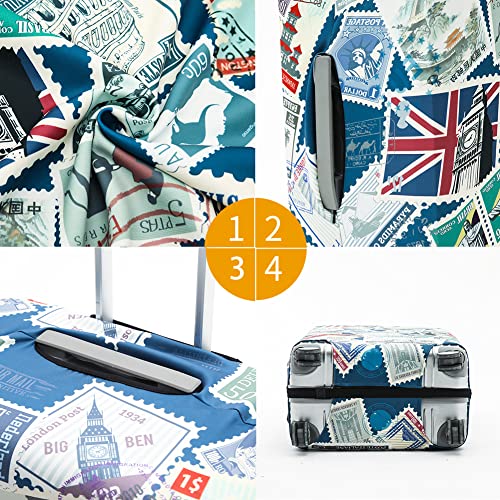 Travelkin Suitcase Covers For Luggage Tsa Approved Luggage Covers Protector