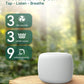 Babelio Portable White Noise Machine + Travel Case in Grey, for Adults Kids Baby