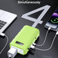 Apowking Power Bank with AC Outlet,65W Portable Laptop Battery Bank Fast Charging,88.8Wh/24000mah Power Station for Outdoor Camping PowerBank Travel Home Power Backup