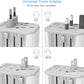 TESSAN Universal Travel Adapter, International Power Adapter with 4 USB Ports (1 USB C), Worldwide Plug Adaptor Wall Charger for USA to Europe UK France Germany Spain Ireland Australia(Type C/G/A/I)