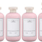 ASEVAT 6.7oz 4Pcs Plastic Refillable Travel Shampoo & Conditioner Bottles With Flip Cap