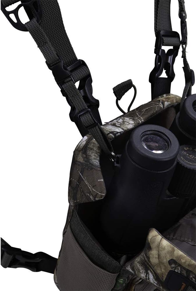 Terrain Bino Case with Harness for Hunting by Allen/Plateau and Mesa Deluxe/Brown, Green and Tan, Realtree Edge and Mossy Oak Break-Up Country