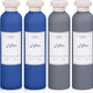 Travel Shampoo Bottle, Empty Plastic Squeeze Bottles 8.8oz with Flip Cap, Lotion Container for Toiletries Travel Size Shampoo and Conditioner