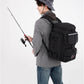 HAMBOLY Fishing Backpack with Rod Holders, 40L Tackle Box Backpack for Fishing Gear, Waterproof Fishing Bag for Men