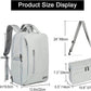 CADeN Camera Backpack w/ 15.6" Laptop Compartment, USB Charge Port, Tripod Holder, Rain Cover Compatible for Sony Canon Nikon