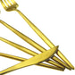 Gugrida 5-Piece 18/10 Stainless Steel Matte Gold Flatware Set - Dishwasher Safe, Perfect for Home, Office, or Travel