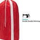 HOMEST XL Nylon Laundry Bag with Strap, Large Dirty Garments Organizer, Easy Fit a Hamper or Clothing Basket, Can Carry Up to 4 Loads of Clothes, Red