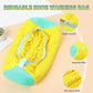 Laundry Shoe Bags for Washing Machine,4Pcs Shoe Washing Bag Shoe Laundry Bag for Washer and Dryer Reusable Shoe Washing Bags Shoe Washing Machine Bag (Yellow-4Pcs)