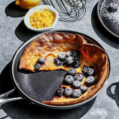 8" Hybrid Nonstick Frying Pan with Lid