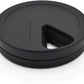 Travel RX Pill Case by Type Two Labs – Weekly 7 Day Pill Box, Compact Magnetic Pill Organizer for Purses or Pockets, Rugged Daily Caddy Holds Vitamins, Supplements, Medication. (Stealthy Black)