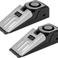 Door Stop Alarm 2 Pack, 120 dB Door Stopper Wedge Door Stops Alarm Great for Traveling Hotel Home Security Door Stoppers Safety Tools
