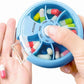 8PCS INVODA Weekly Pill Organizer 7 Compartment Rotating Pill Box for Daily Medication & Vitamins - Portable Travel Pill Case Fish Oil Supplements Vitamins Organizer