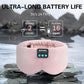 Sleep Mask Bluetooth 5.4 Headphones Soft Wireless Headband Eye Mask Blackout with Microphone (Pink)