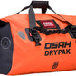 Waterproof Duffel& Luggage Bag - Motorcycle Dry Bag Tail Saddle Bags with Roll Top Closure,Large Storage Space,for Camping, Kayaking, Fishing & Traveling(Orange, 40L)