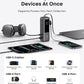 Anker Laptop Power Bank, 25,000mAh Portable Charger with Triple 100W USB-C Ports, Built-in and Retractable Cables, for iPhone 16/15 Series, MacBook, Samsung, and More (Flight-Approved)