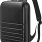SOKOK Carry On Travel Backpack Waterproof Business Backpack with Laptop Compartment, Slim Hardshell Computer Backpack for Men and Women, Black