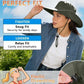 UPF 50+ Wide Brim Sun Hat with Neck Flap