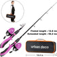 Urban Deco Kids Fishing Pole Set Portable Telescopic Kids Fishing Rod and Reel Combo Kit with Tackle Box for Beginners, Boys,Girls,Youth,Children