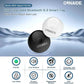 Air-Tags-2 Pack, Smart Air Tracker Tag, Bluetooth Tracker for Apple Find My (iOS Only), Waterproof Key Finder Tracking Device for Kids Keys Luggage Bags Wallets Pets and More - Black&White