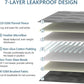 L'AGRATY Weighted Lap Blanket 7lb: Small Weighted Blankets for Adults Portable Travel - Cooling Pad Blanket for Relaxation Sleeping - Cozy Lap Washable All-Season(29" x 24")
