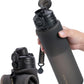 TakeToday Collapsible Water Bottles 32oz, Foldable Travel Water Bottle, BPA Free, Silicone Water Bottle Leakproof for Hiking, International Travel, Outdoors