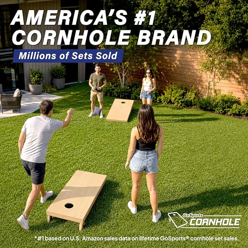 Solid Wood Premium Cornhole Set